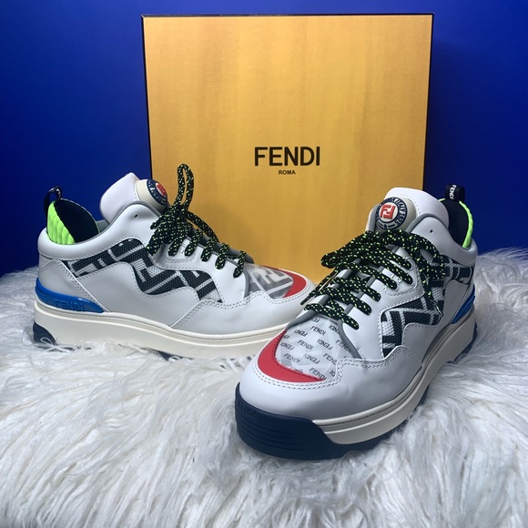 Fendi Shoes - Fendi Platform Trex Sneakers Size 39.5